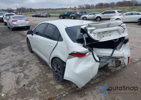 2020 Toyota Corolla Se from USA, damaged, VIN 5YFS4RCE4LP042657